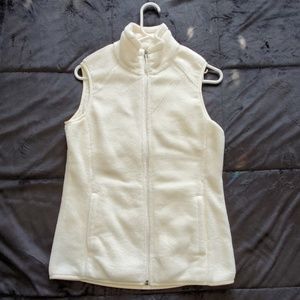 White Sierra fleece vest